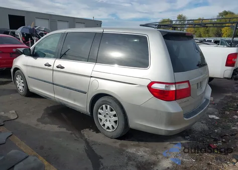 2006 Honda Odyssey Lx z USA, uszkodzony, nr VIN 5FNRL38246B056376